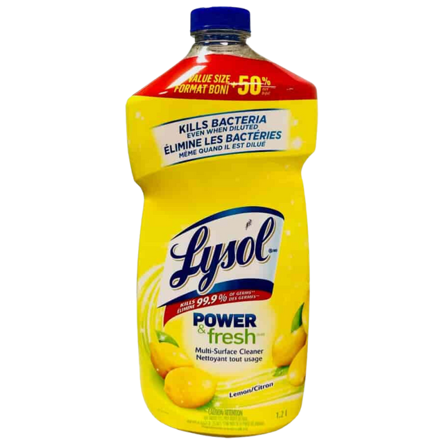 ***OPEN**Lysol Multi-Surface Cleaner - RE8909 - 1 x 1.2L ***OPEN***
