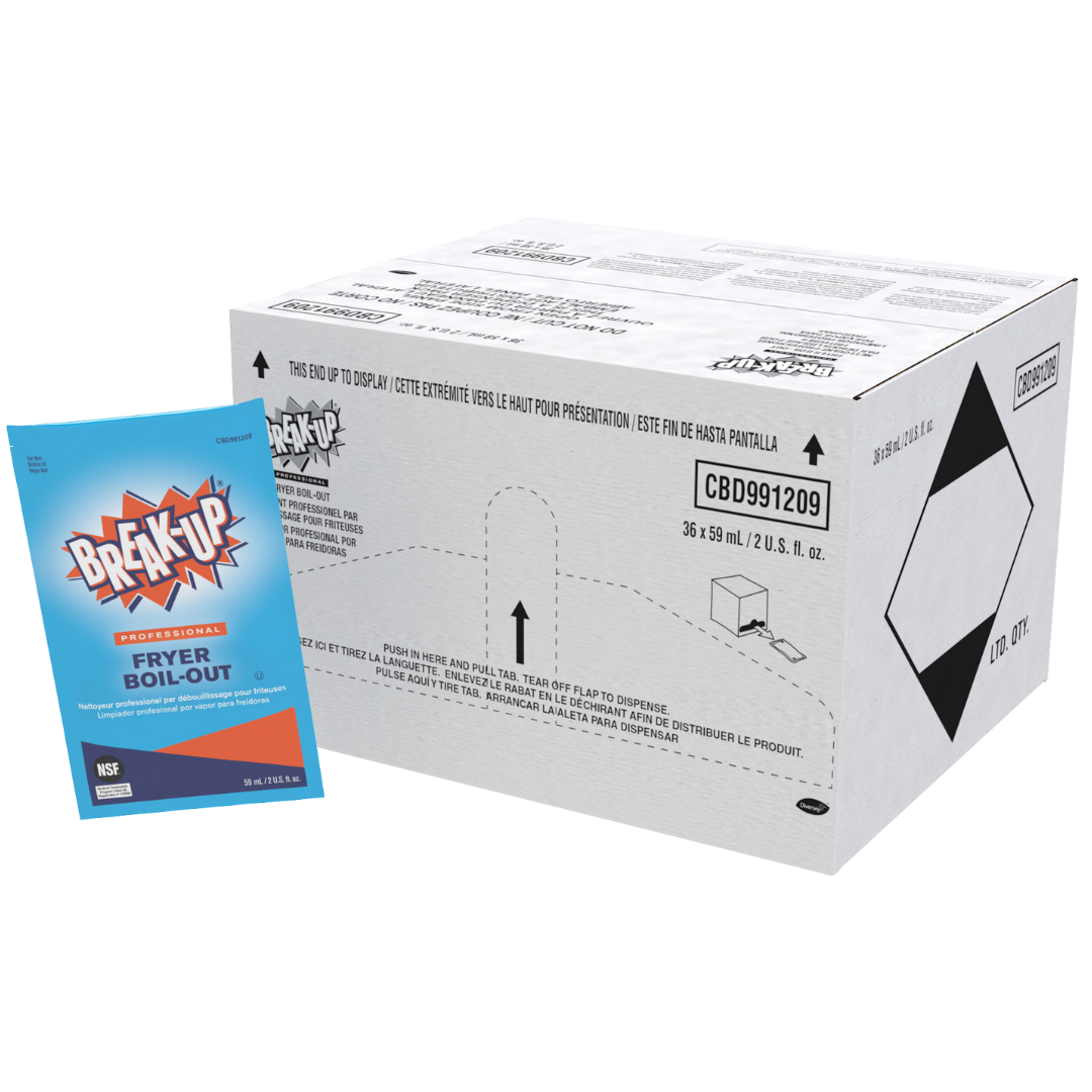 Break-Up Professional Fryer- Boil Out - RECH1221 - 2oz x 36/cs