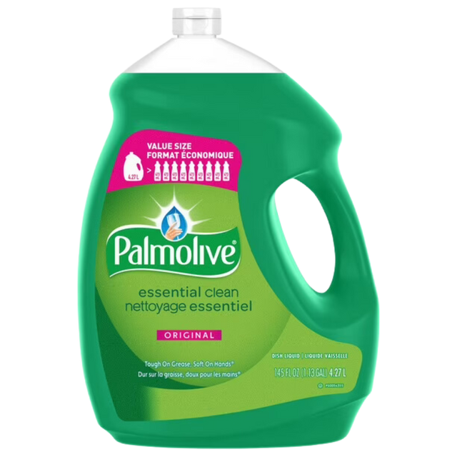 Palmolive-Essential-Clean-Liquid-Dish-Soap-(0724,-Green)-4.27-L--0724,-Green---Palmolive