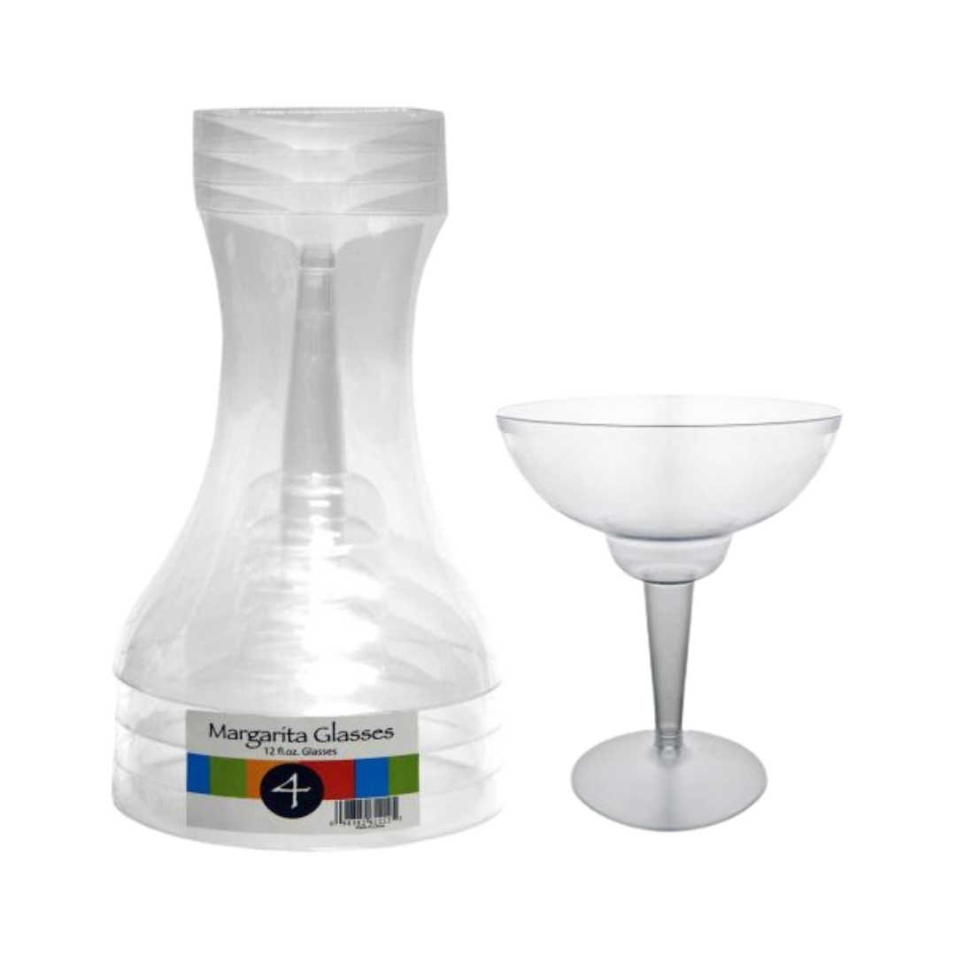 12 oz Clear Margarita Glasses