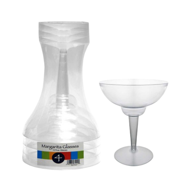12 oz Clear Margarita Glasses