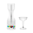 4 oz Clear Champagne Glasses