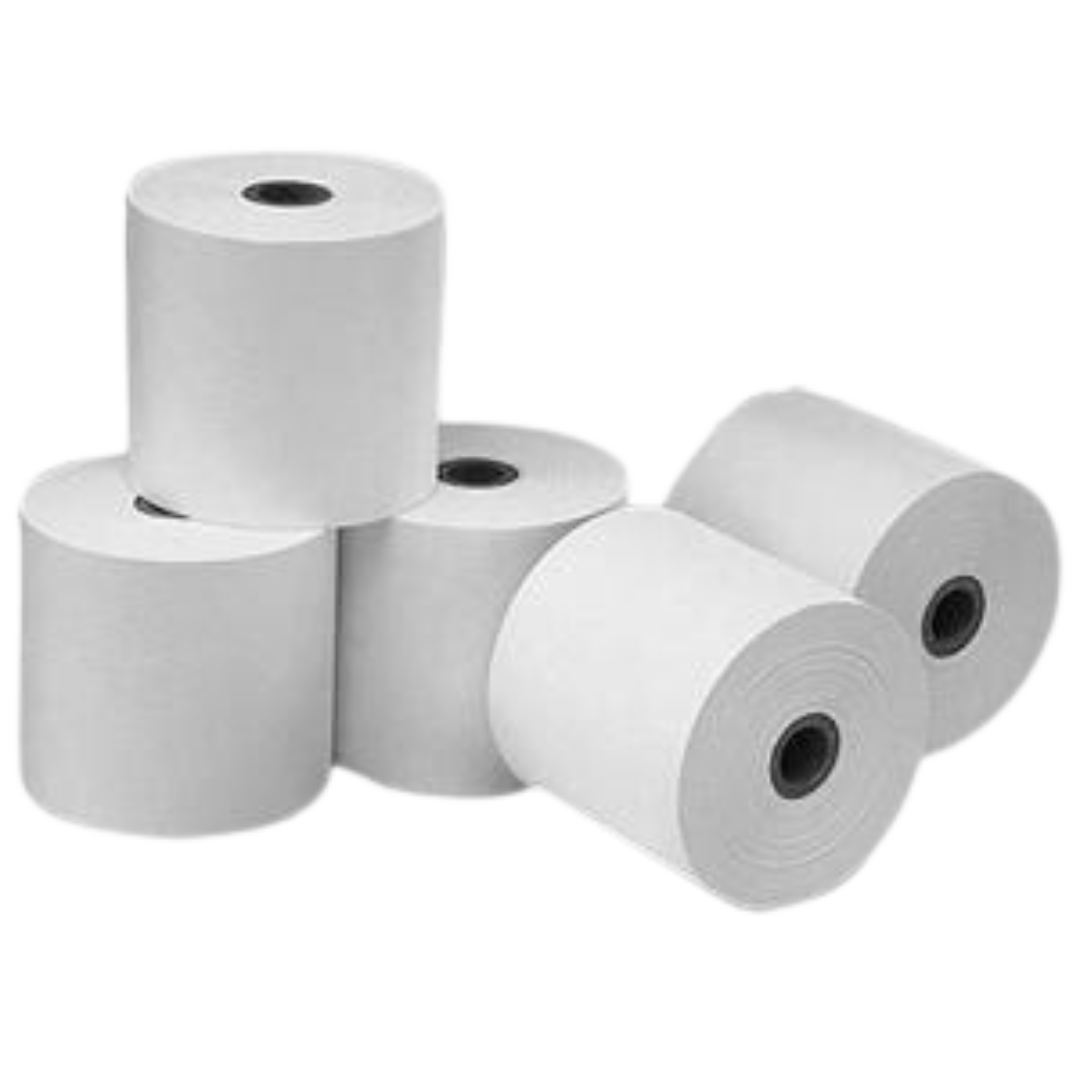 Bond Paper Rolls - Register Rolls (BO1-820F/0303-10001) Bond, 1 7/16" x 3" - Dynasty