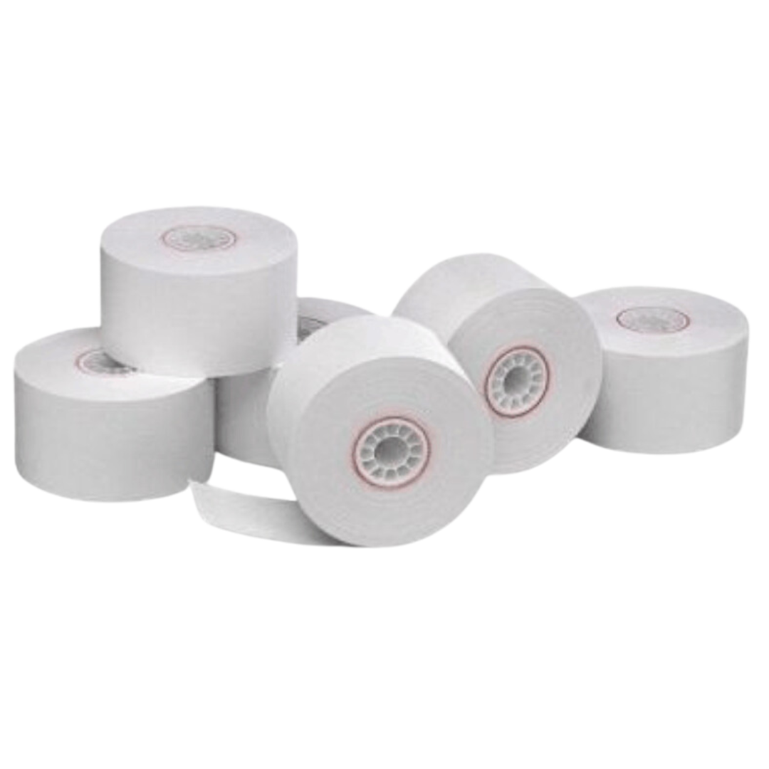 Bond Paper Rolls - Register Rolls (33105 / 0304-10005 / RR30) Bond, 3" x 3" (165') - Dynasty