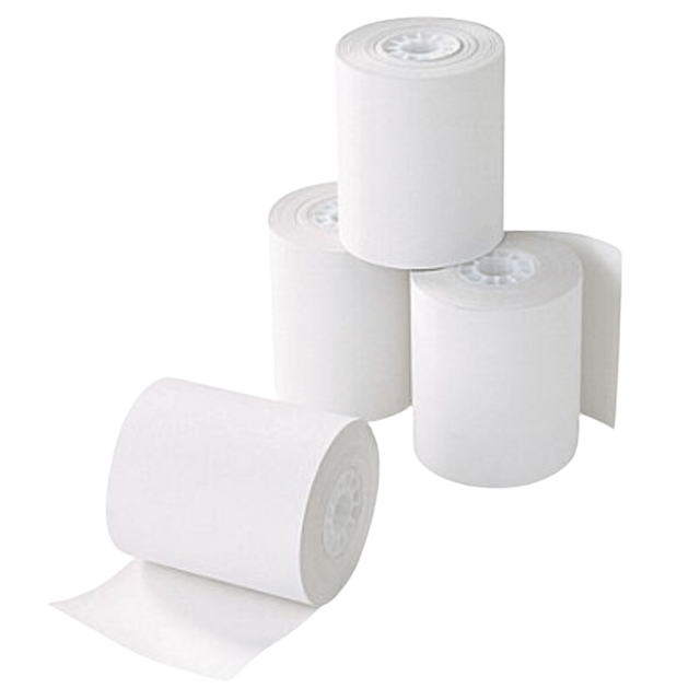 Thermal Paper Rolls - Debit Rolls - RR72 - 100 rolls, 25x4/S