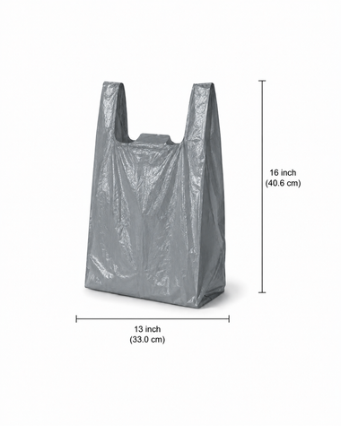 13" x 16" Colour Low Density Shopping Bags - S1