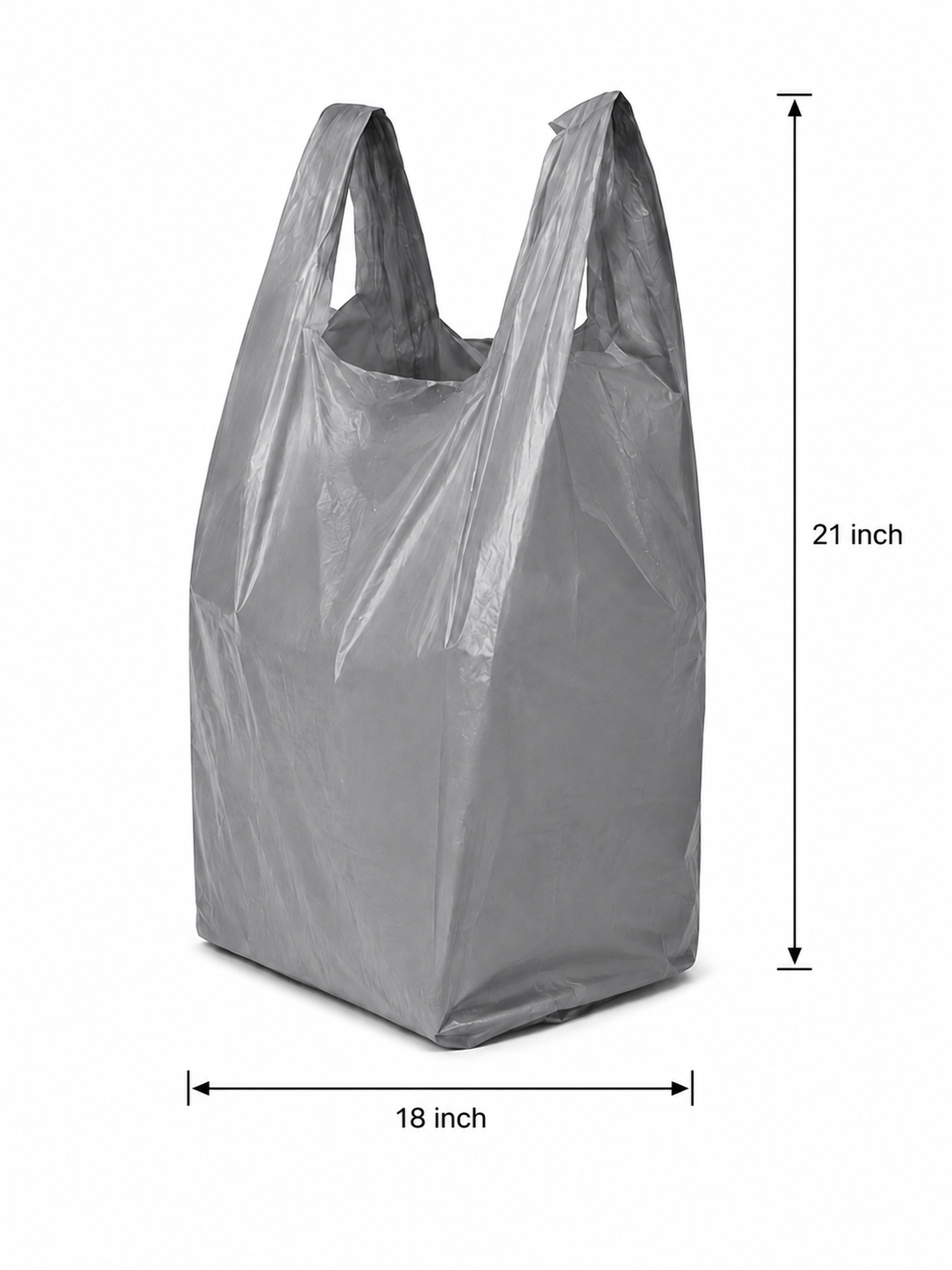18" x 21" Colour Low Density Shopping Bags - S4