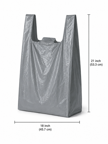 18" x 21" Colour Low Density Shopping Bags - S4