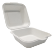 Sugarcane/Bagasse-Take-Out-Container-(SC1551-GV)-5.5"-x-5.5"-x-2.8"---Green-Valley