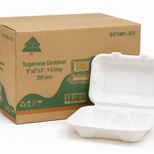 Bagasse Take-Out Container