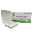Sugarcane/Bagasse Take-Out Container - SC1993-GV - 200 pcs, 8Lx6/S