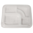 10.55'' x 8.19'' Bento Box - 5-Comp.