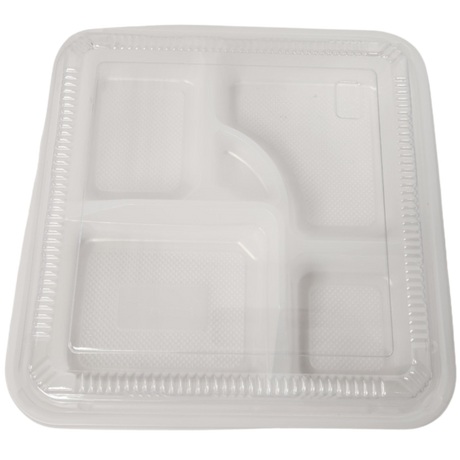 10.55'' x 10.55'' Square Bento Box - 5-Comp.