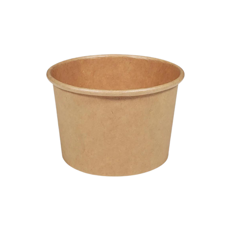 4oz Kraft Paper Soup Containers - 2000 pcs