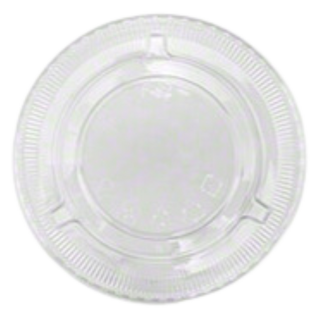 Pet Flat Lid for 4 oz - SOU104KL-DT - 900 pc; 10x5/Skid