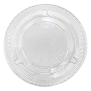 Pet Flat Lid for 4 oz Paper Soup Containers
