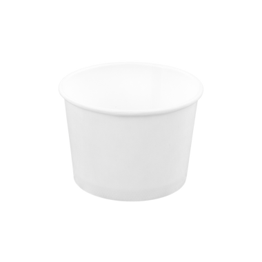 8 oz White Paper Soup Cups