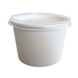 White Paper Soup Cup