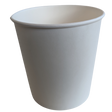 White Paper Soup Cup