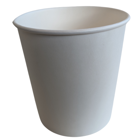 ***out**White Paper Soup Cup