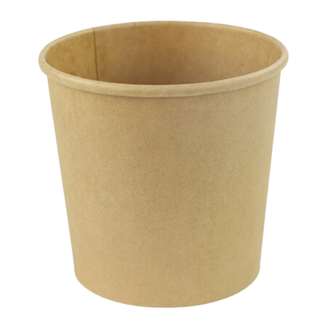 Kraft  Paper Soup Cup - SOU224K-MC - 500 pcs