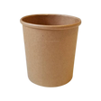 32oz Kraft Paper Soup Container - 500 pcs