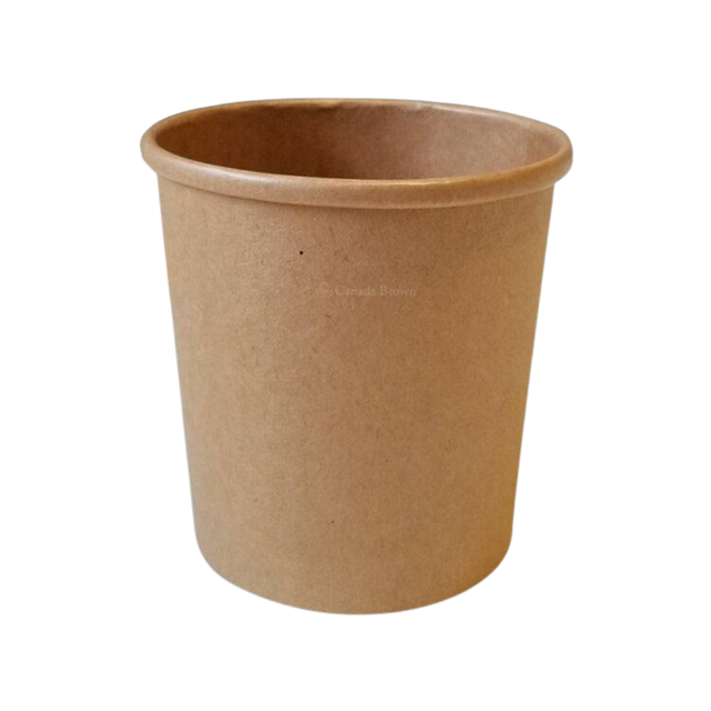 32oz Kraft Paper Soup Container - 500 pcs