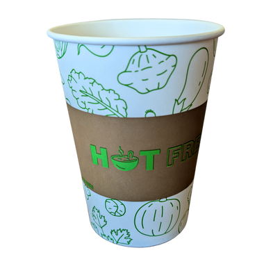 32 oz Printed Paper Soup Cups