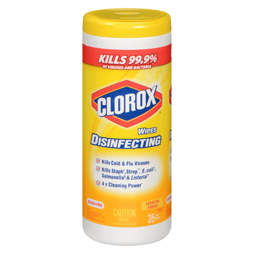 Lemon Scent Disinfecting Wipes (01603) - Clorox