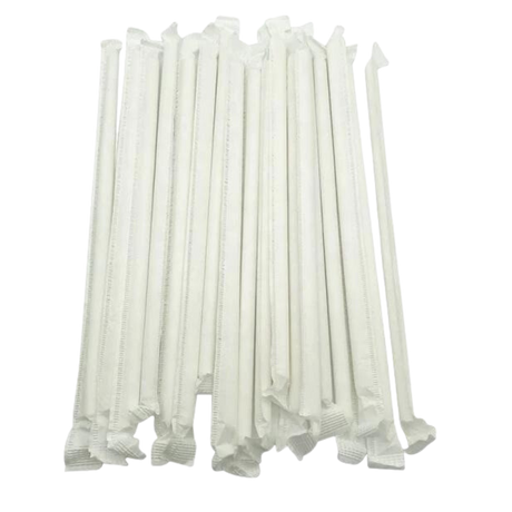 8'' Paper Straw - STS1081-MC - 100 PCS x 20/CS
