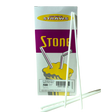8" Regular Unwrapped White Straws