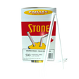 7.75" Unwrapped White Milkshake Straws