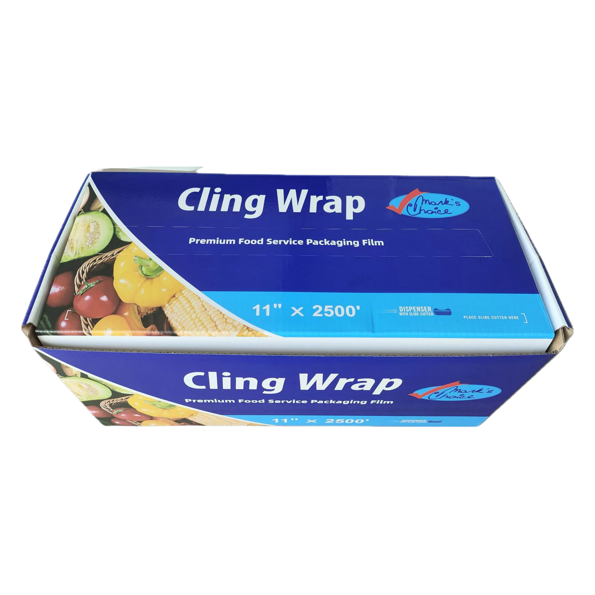 Food-Wrap-Film-With-Cutter-(FSL11x2500)-11"-x-2500'---W.-Ralston