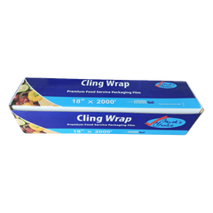 Food Wrap Film with Cutter (RZ02288) 18" x 2000'