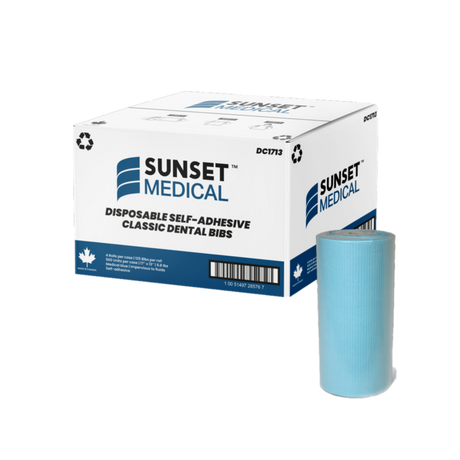 Dental bibs - T25 - 125 sheets x 4 rolls