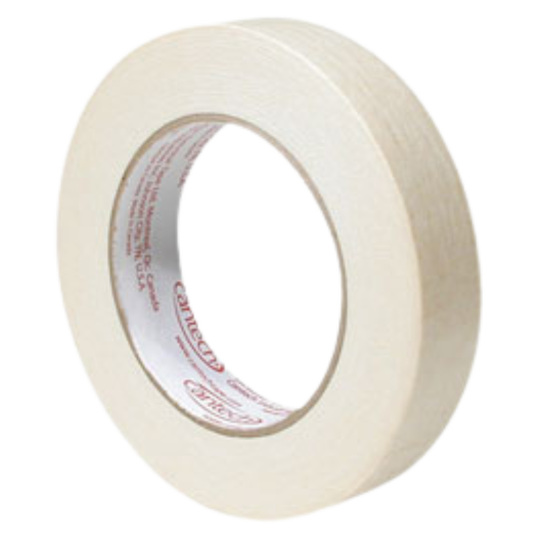 Masking-Tape-(107-001255)-12mm-x-55m,-Natural