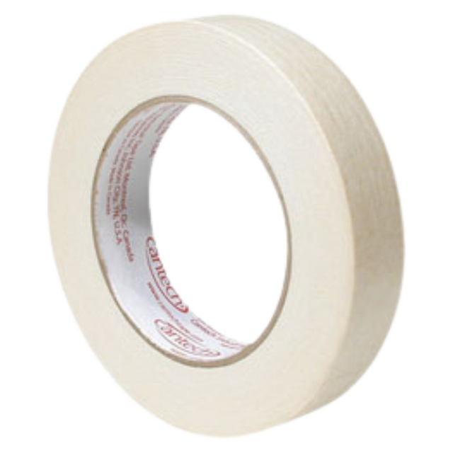 Masking-Tape-(107-001255)-12mm-x-55m,-Natural
