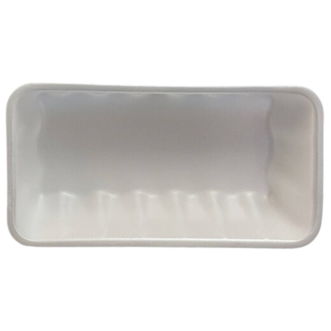 10K White Foam Trays