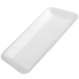 10P White Foam Trays