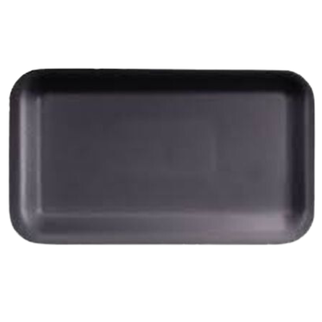 Foam Tray* - Black - TR110S-BK - 500 pcs, 4x8/S