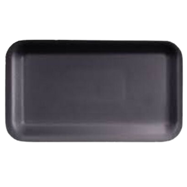 10S Black Foam Trays
