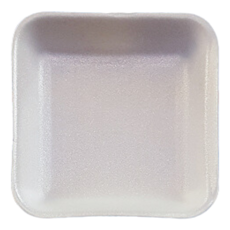 Foam Tray* - White - TR114C - 500 pcs, 4x7/S