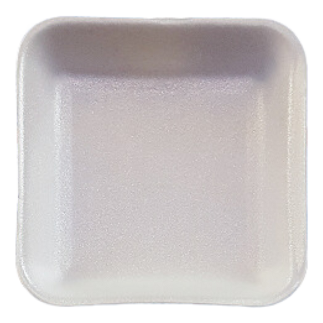 Foam Tray* - White - TR114C - 500 pcs, 4x7/S