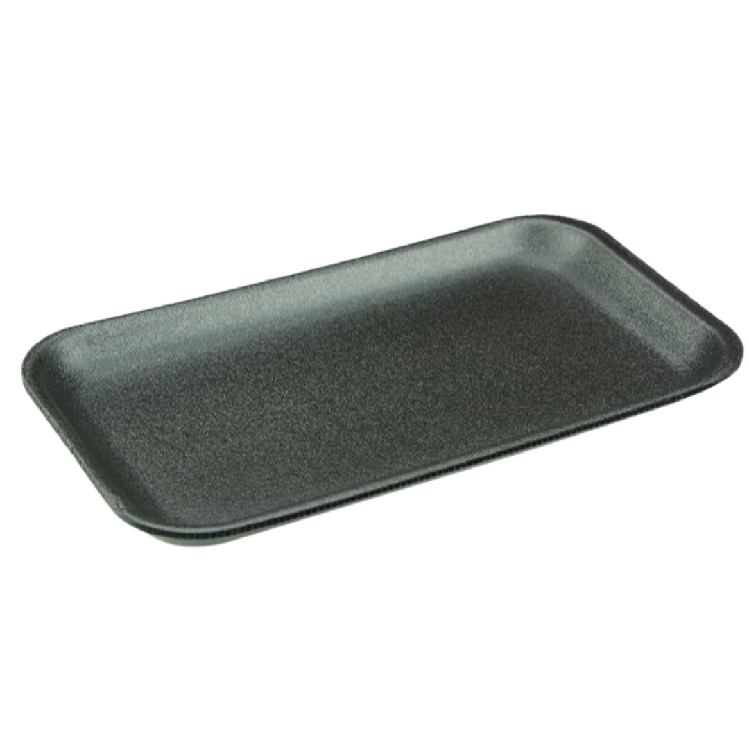 Foam Tray* - White - TR117S-P - 1000 pcs, 8x3/S