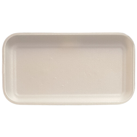 17S White Foam Trays