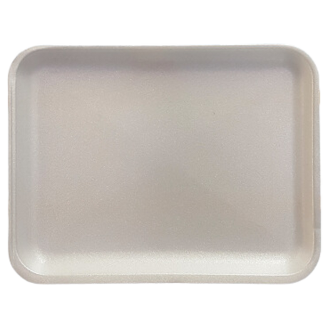 20S White Foam Trays
