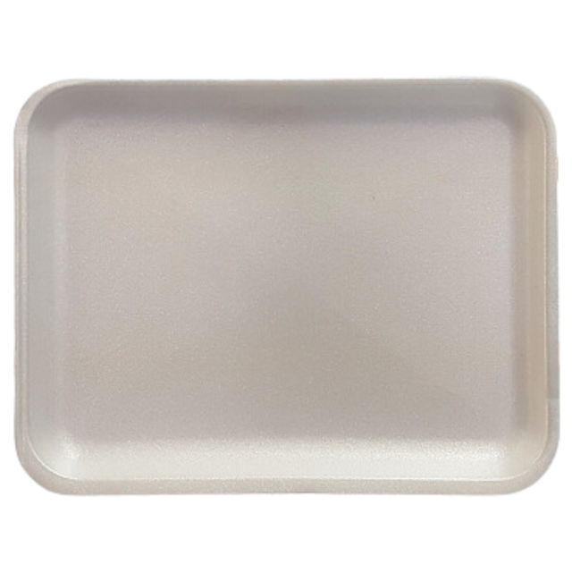 20S White Foam Trays
