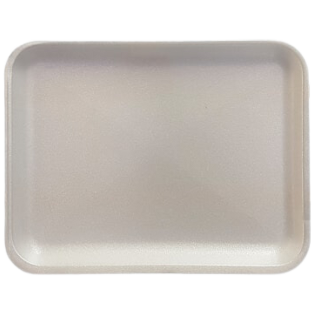 Foam Tray* - White - TR125DC - 100 pcs, 3x6/S