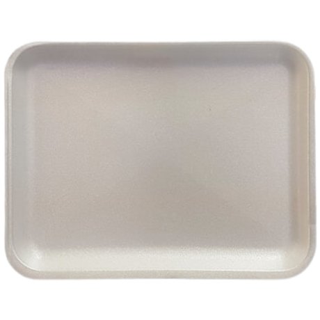 25D White Foam Trays