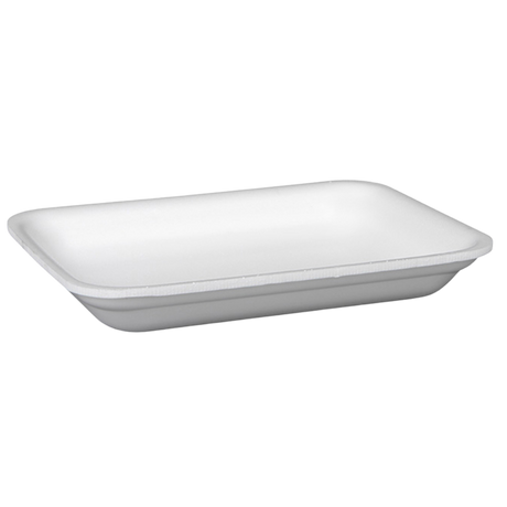 2P White Foam Trays